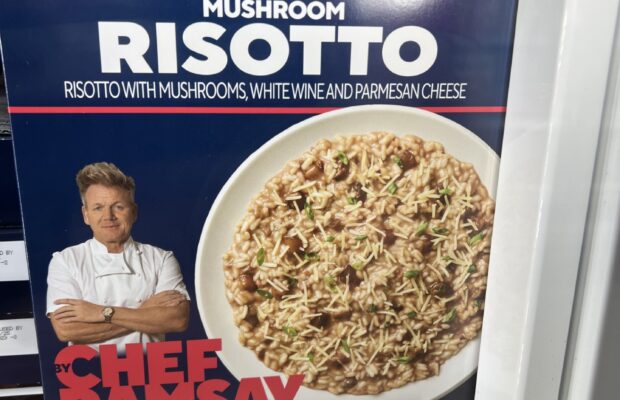 Fancy Frozen Meal Review: Chef Ramsay Mushroom Risotto